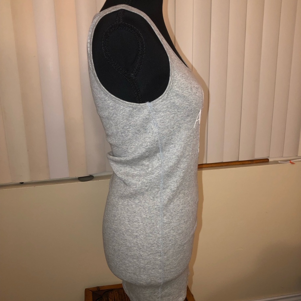 Victoria's Secret Gray Graphic Racerback Tank Top - Picture 3 of 8